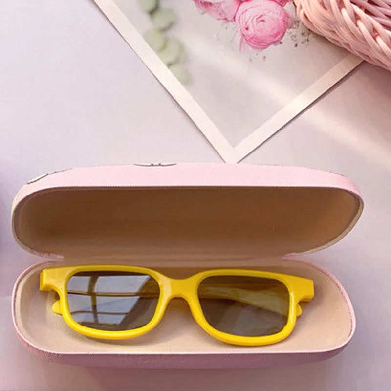 

Cute Anime Kawaii PU Leather Cartoon Design Sun Glasses Box School & Office Protector Glasses Storage Box Spectacle Case