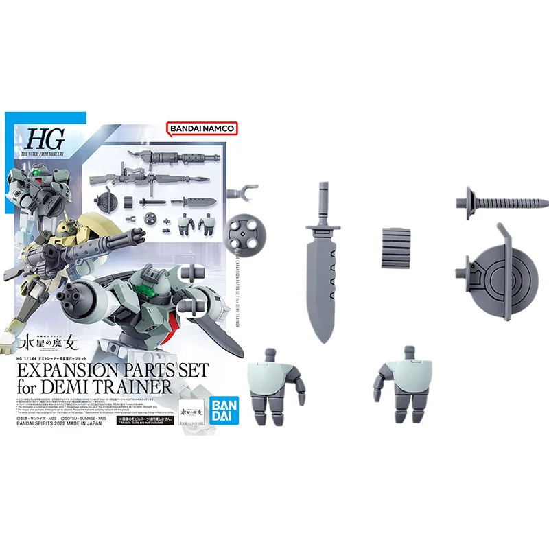 

Bandai Original GUNDAM Anime HG EXPANSION PARTS SET FOR DEMI TRAINER Action Figure Toys Collectible Model Gifts for Children