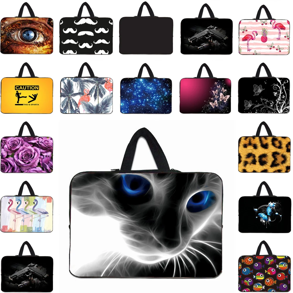 

Laptop Handbag For Mens' 10 12 13 14 15 17 Computer Chromebook Accessories Hot Womens Notebook Carry Bag Case Funda 15.6" Bolsas