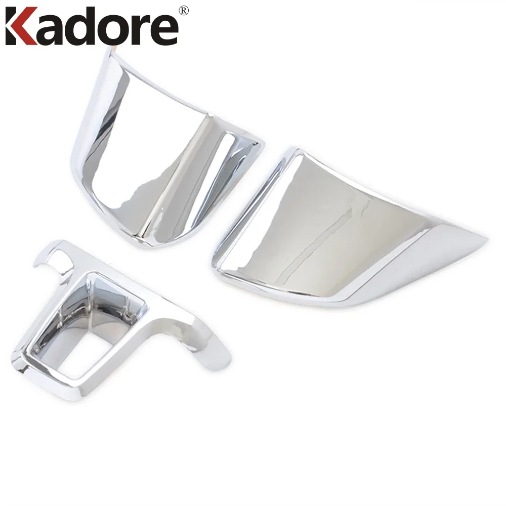 Фото Накладка на панель рулевого колеса для Volkswagen VW Golf 6 MK6 2009-2011 2012 2013 Polo 2008-2013, хромированные аксессуары для салона. №2