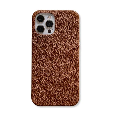 Luxury Leather Phone Case For Iphone 12 11 Pro Max Mini Sheepskin Back Cover For Iphone Xs Xr X Max Coque Anti-knock Leather-cas
