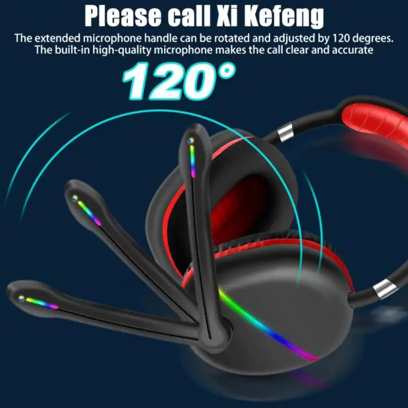 Новые беспроводные Игровые наушники гарнитура с глубокими басами