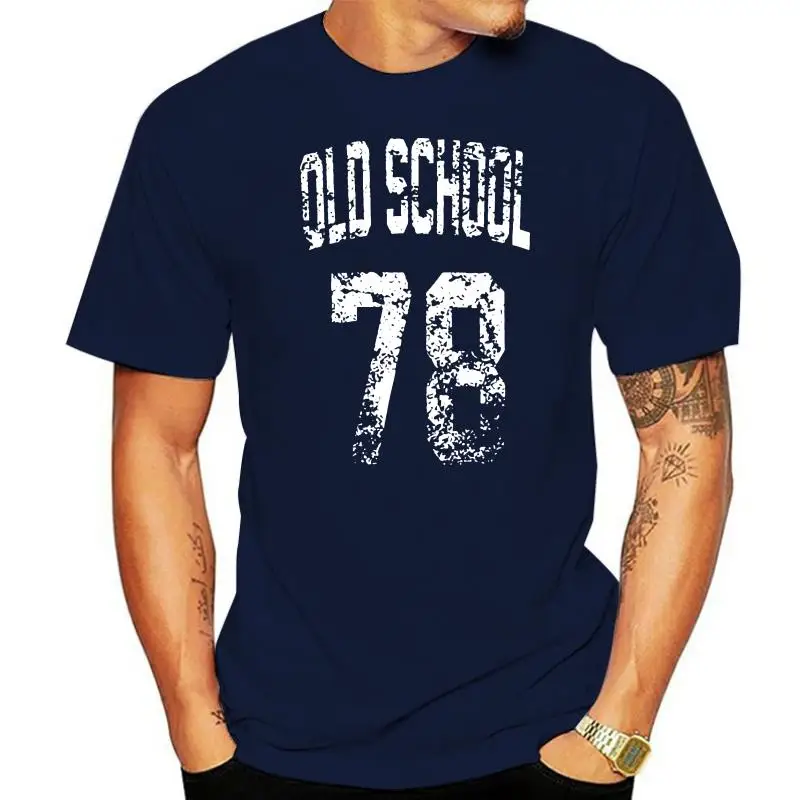 

Short fashion T-shirt men Oldschool 1978 Fun Geburtstag Birthday Party Feier Geschenk 78 fashion T-shirt men