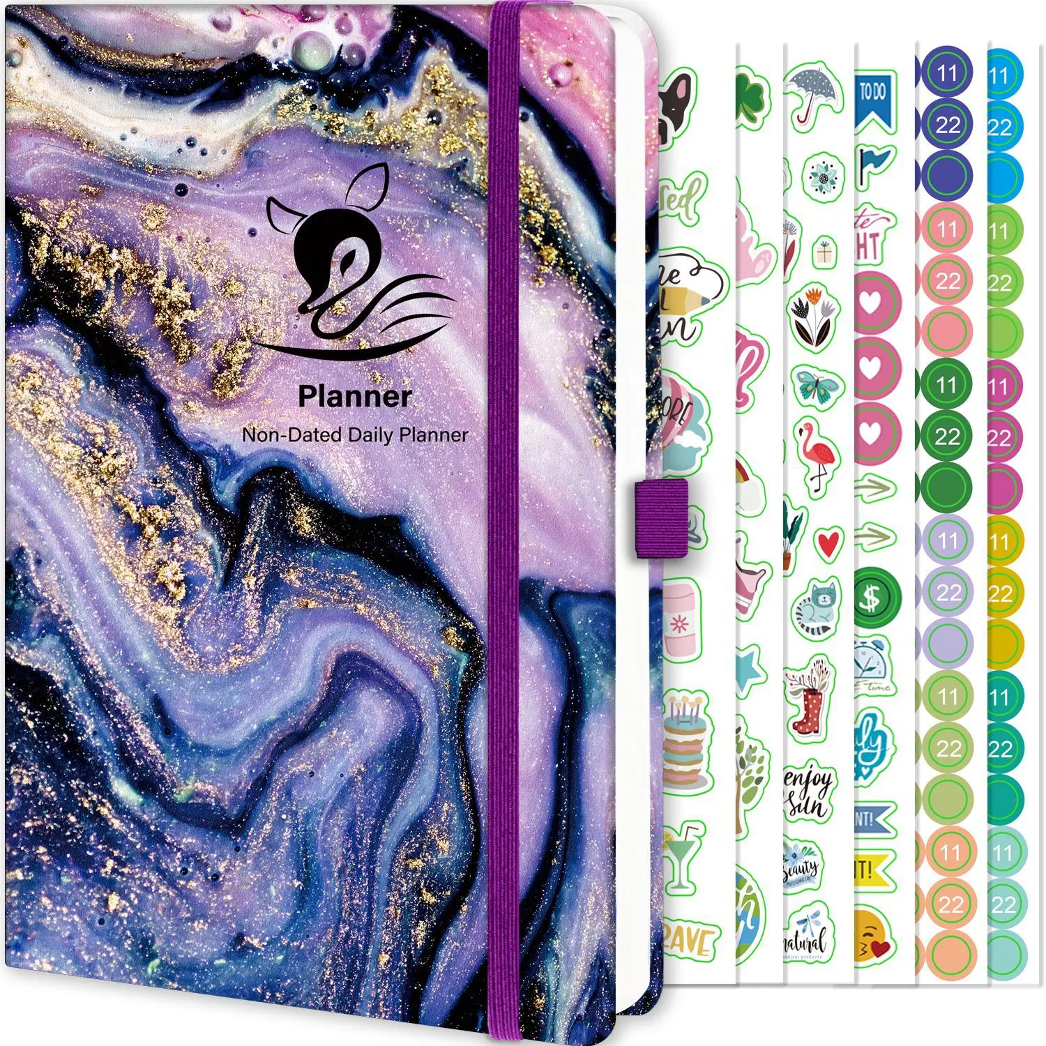 

2022 A5 Agenda Planner Notebook Diary Weekly Planner Goal Habit Schedules Organizer Notebook For School Stationery