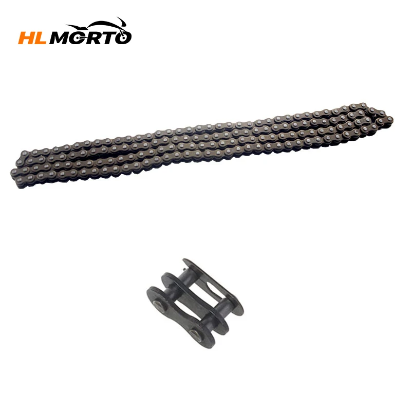 

25H цепь 144L с запасным звеньем для 47cc 49cc 2-тактный двигатель ATV Quad Go Kart карманный мини-мотоцикл