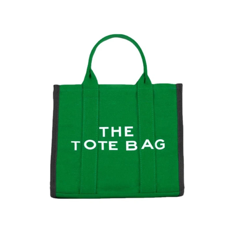 Casual Canvas Large Capacity Tote Bag Women Handbags Designer Letters Shoulder Crossbody Bags Vintage Luxury Big Shopper Bag