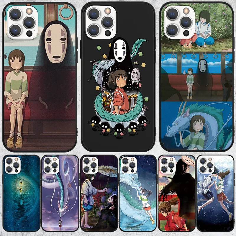 Мультяшный чехол с рисунком из мультфильма &quotУнесенные призраками Тоторо&quot для