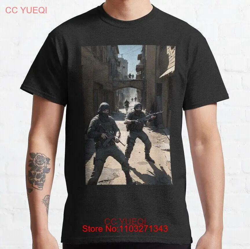 Чехол Counter Strike 2 художественный плакат Классическая футболка унисекс