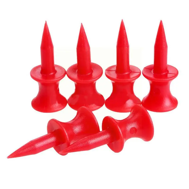 

10pcs/packgolf Tees Golf Wooden Tee Golf Ball Accessories Nails Holder Support For Golfer Training Aids M7u2