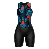 sparx womens sleeveless race suit triathlon clothing style short distance tri suit ropa mujer cycling speedsuit pro trisuit