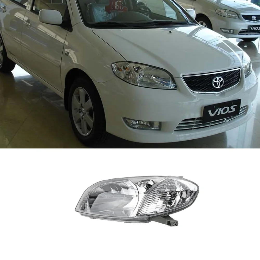 

Автомобильная фара в сборе для Toyota Vios XP40 XP90 Belta Soluna Limo 2002 ~ 2013 2003 2004 2005 2006 2007 2008 2009 2010 2011 2012