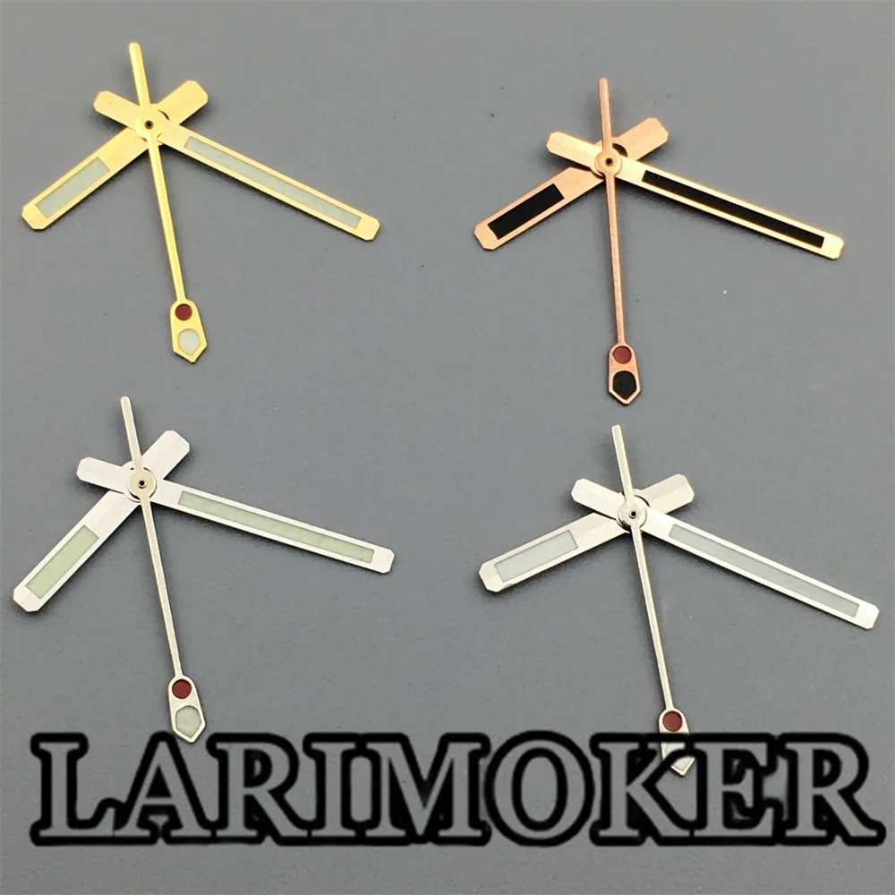Часы LARIMOKER золотистые/Серебристые/розовые/золотистые зеленые светящиеся стрелки