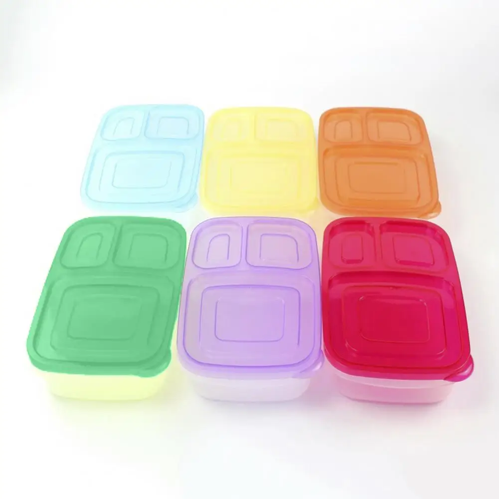 

Bento Snack Box Durable Eco-Friendly with Lid Household Sealed Bento Box for School Lunch Box Bento Snack Box