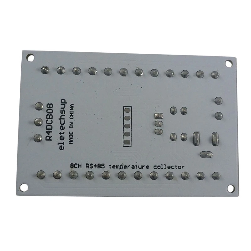 ELETECHSUP 8Ch Ds18b20 Rs485 Modbus Rtu Датчик контроля температуры дистанционный цифровой модуль