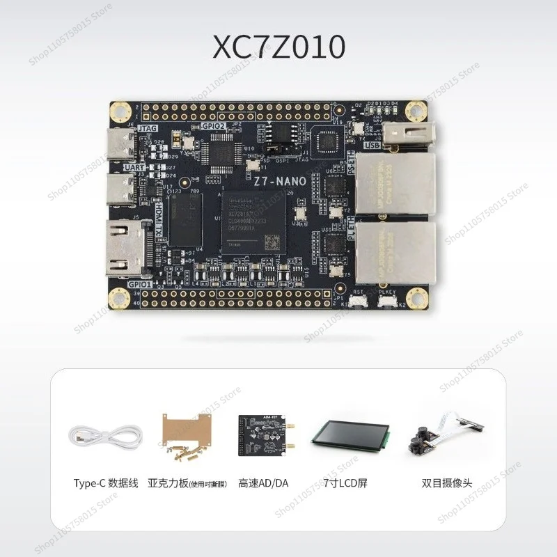 Фото Плата для разработки ZYNQ Core Board 7020 70107000 с двумя сетевыми портами Z7-Nano №3