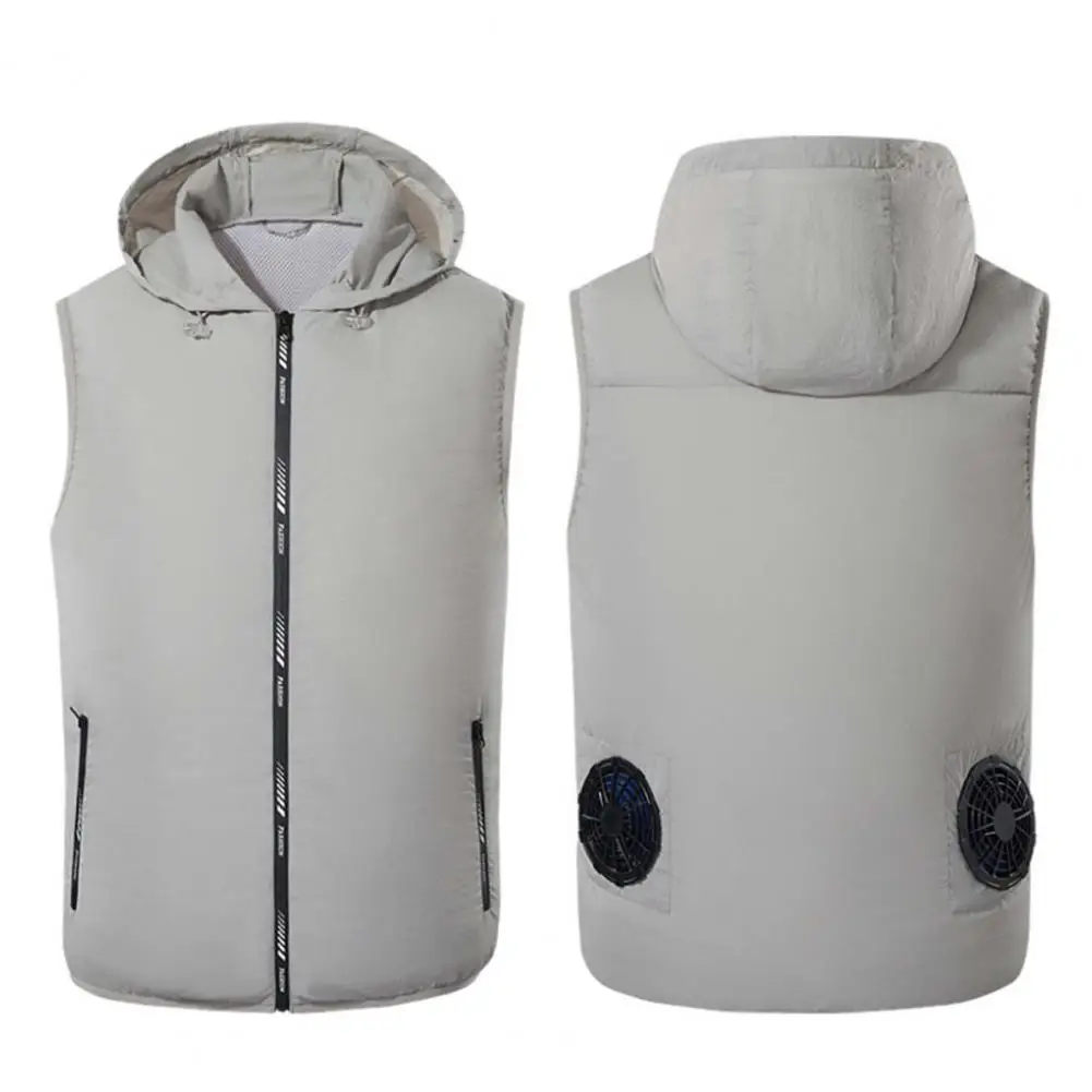 

Men Vest Air Conditioning Clothing Fan Cooling Vest USB Charging Three-gear Summer Waistcoat Outdoor Clothing ropa hombre