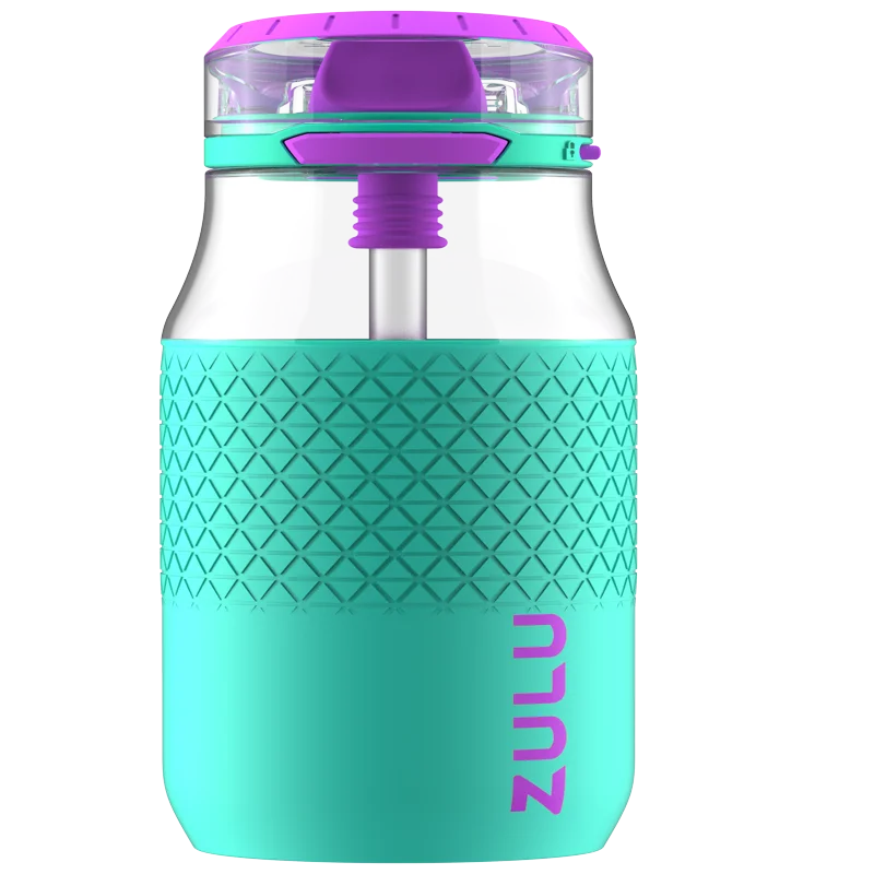 

Делюкс 18 унций. Мягкая тритановая бутылка для воды со встроенной фотографией для детей, мятно-зеленый цвет