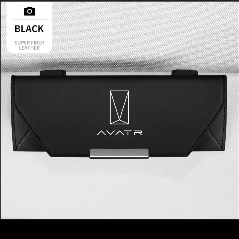 

Для Avatr 11 07 12, наклейка на внутреннюю ключ-карта, логотип, аксессуары, автомобильный козырек, держатель для солнцезащитных очков, чехол для очков, зажим для очков, коробка