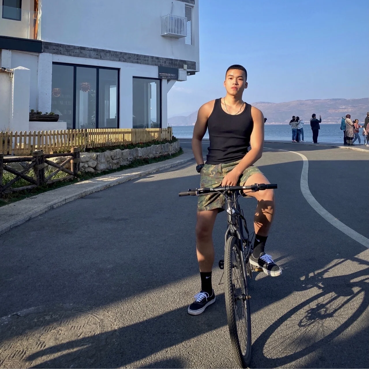 Printace Kaji Heavy Weight 250G однотонный мужской жилет из чистого хлопка со свободной