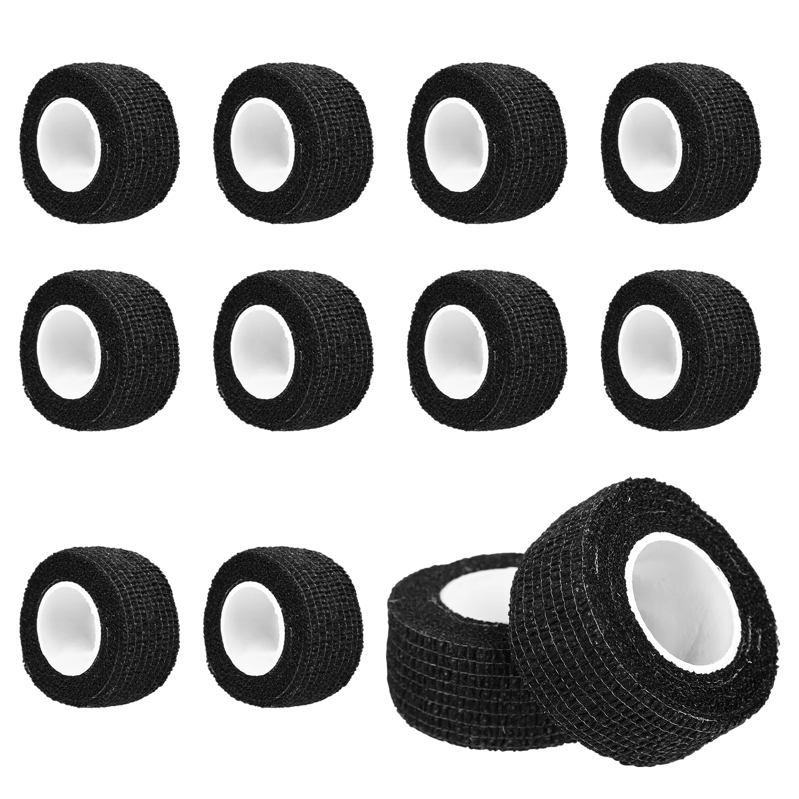 

12 Rolls High Elastic 450x2.5cm Cohesive Bandage Wraps Medicial Tapes for Clinic