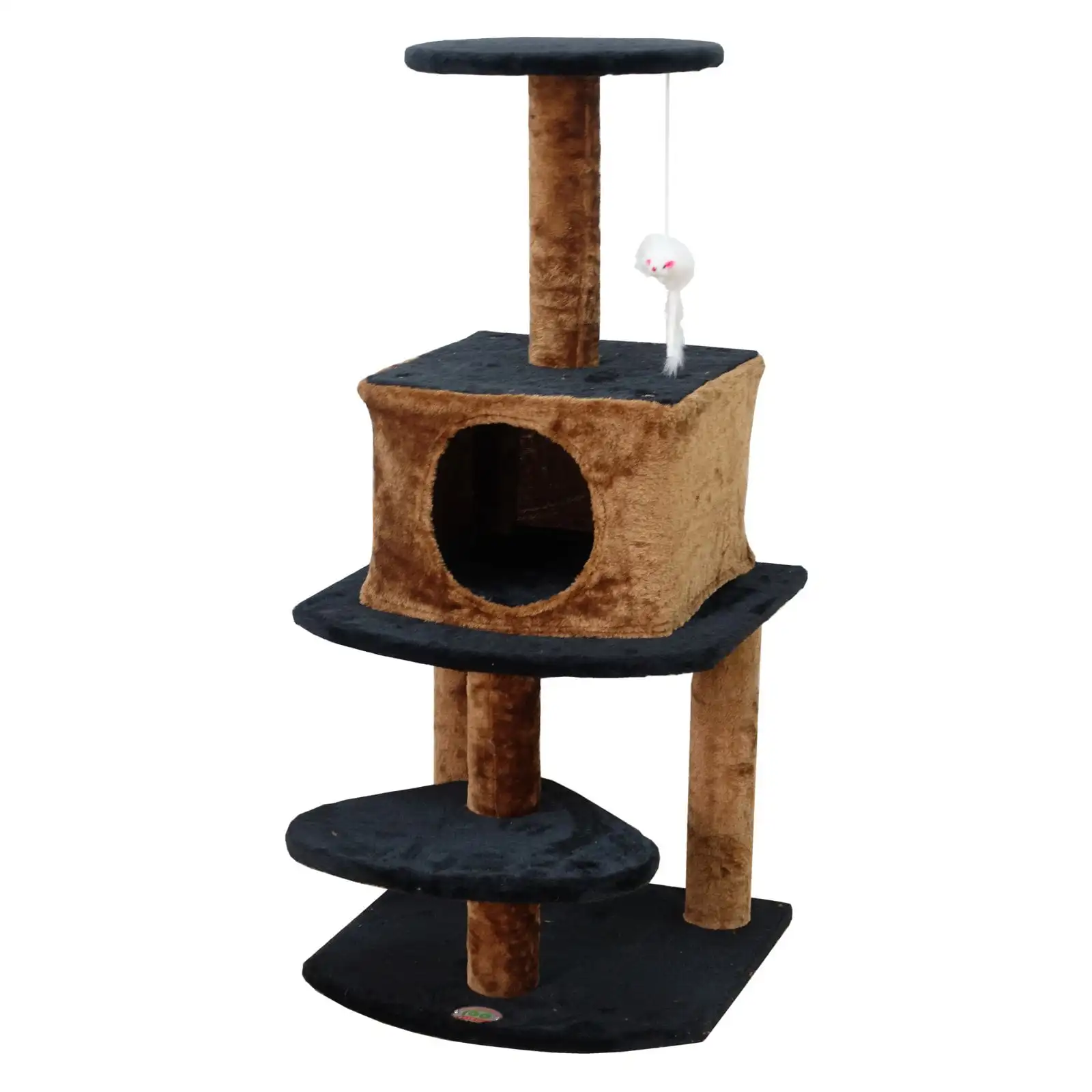 

HMTX Go Pet Club 40-in Cat Tree & Condo Scratching Post Tower, White