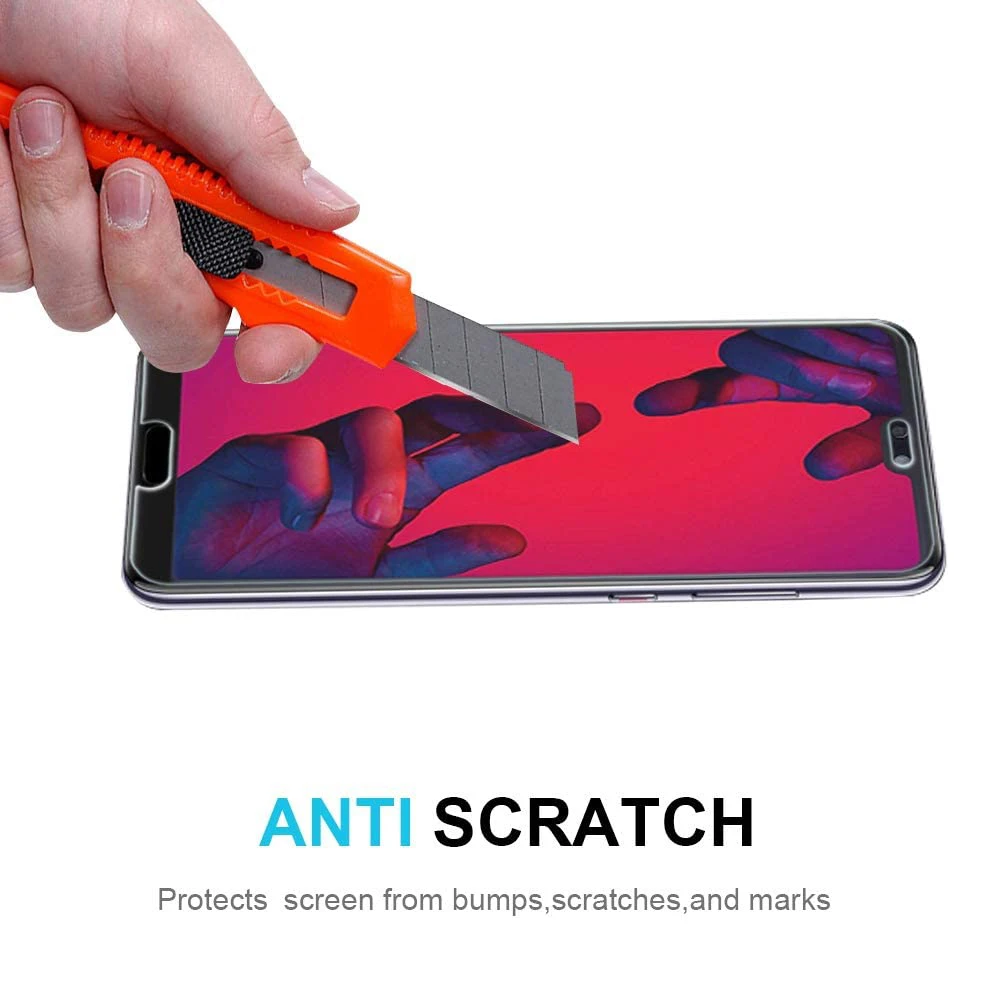 4Pcs HD Tempered Glass For Huawei P20 Pro P10 P20 P30 P50 Lite P40 E Lite Screen Protector Glass Film