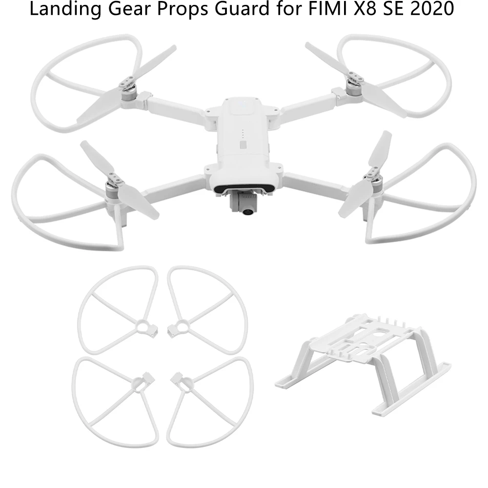 

Guard Kits for FIMI X8 SE 2020 Landing Gear Quick Release Drone Height Extender Long Leg Foot Peopeller Protector Blade