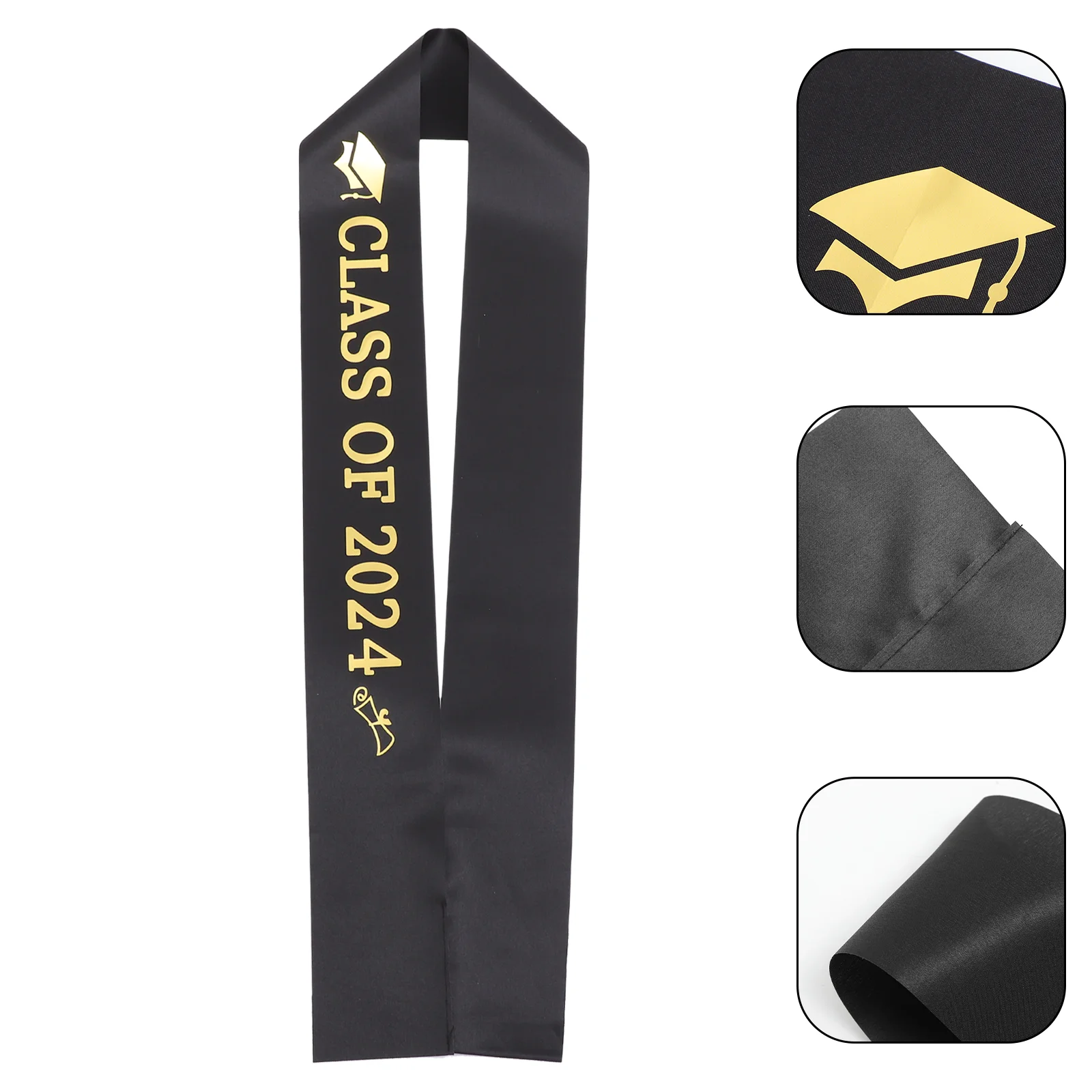 

Shoulder Strap Graduation Sash Class Of 2024 Party Supplies Satin Etiquette Belts Graduate
