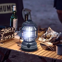18650 led camping lantern camping lantern portable waterproof usb rechargeable outdoor emergency light