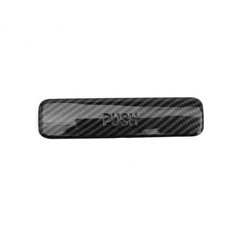 Внутренние молдинги из углеродного волокна, тип выдвижного ящика, наклейка на рамку для стакана для воды для Hyundai Staria 2021-2023 LHD