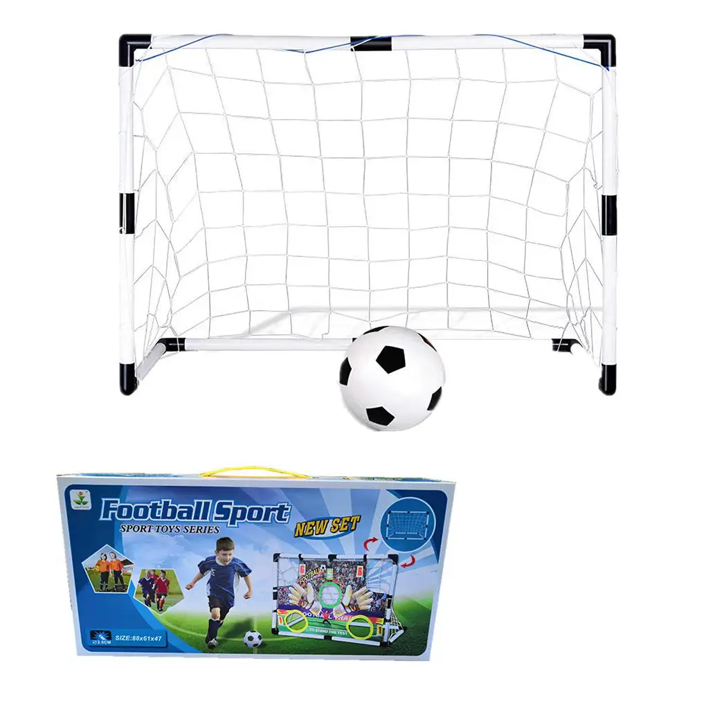 

Large Soccer Goal Foldable Football Gate Stable Kids Soccer Net Soccer Goal Posts Wear-resistant Folding Post Nets