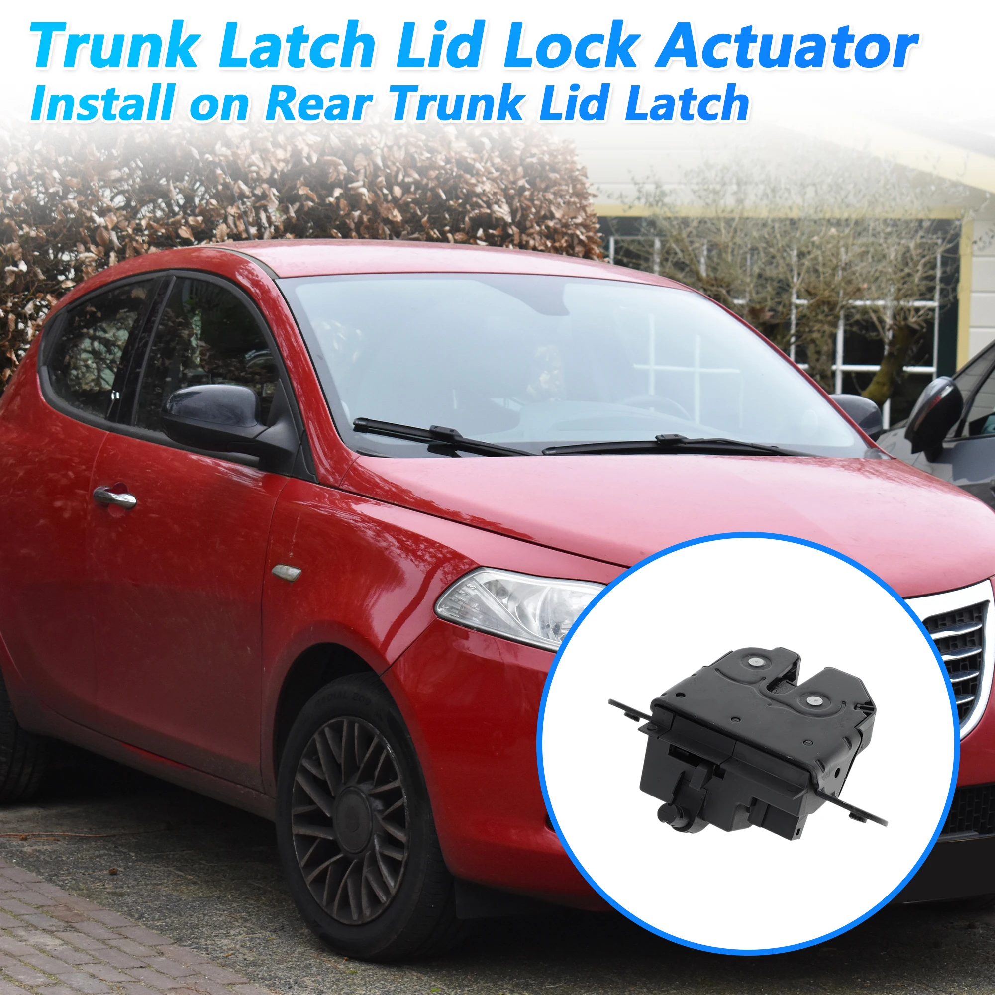 Фото Привод замка заднего багажника UXCELL для Lancia Ypsilon 312 846 2011-2022 No 51873093 №3