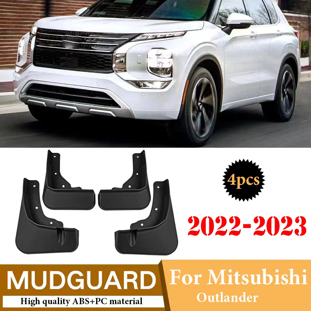 

Новые автомобильные аксессуары, новое обновление, брызговики для Mitsubishi Outlander 2022-2023 крыло брызговиков, брызговики