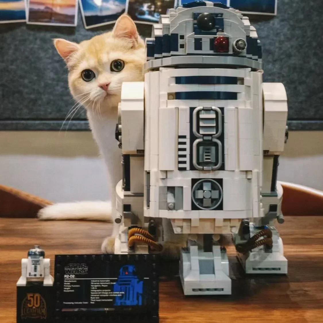 Фото В НАЛИЧИИ 75308 НОВЫЙ ПОДХОДИТ 2314 ШТ. R2D2 R2-D2 Робот Звезда Космический Союз Модель Строительный Блок Кирпичи Мальчик День Рождения Рождественский Подарок Игрушка Малыш №3