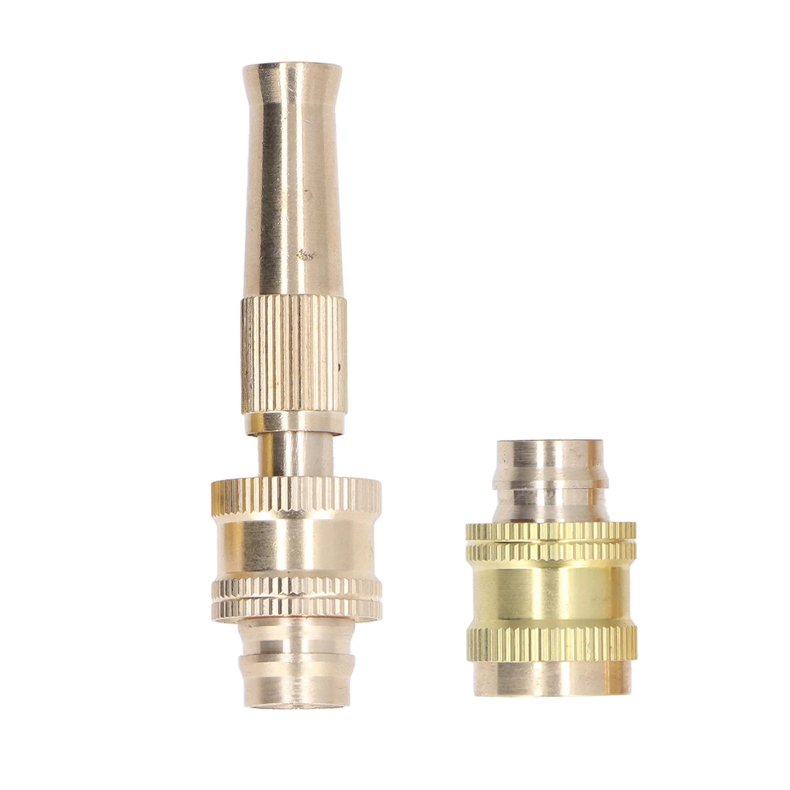 

Water Hose Nozzle G1/2 Internal Thread High Pressure Resistant 15mm Outlet Diameter Adjustable Spray Jet Nozzle