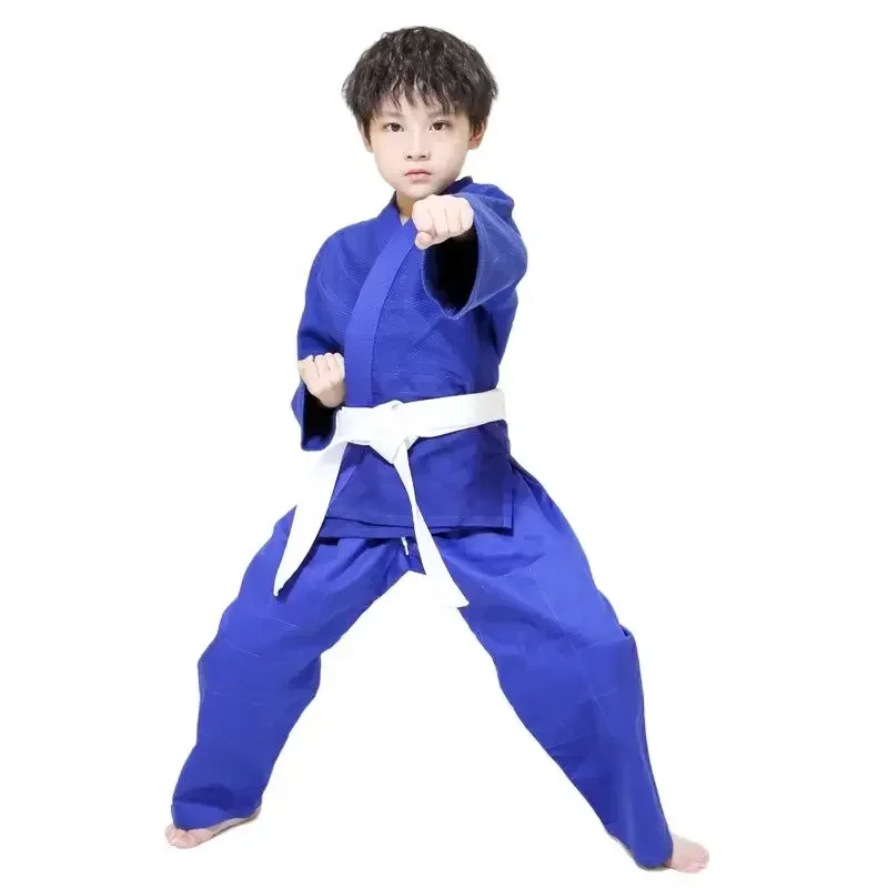 Профессиональная Униформа Judo Gi для боевых искусств одинарная ткань идеально