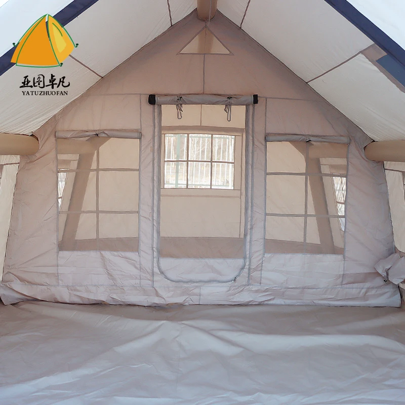Надувная палатка водонепроницаемая УФ-защита для отдыха на открытом воздухе и