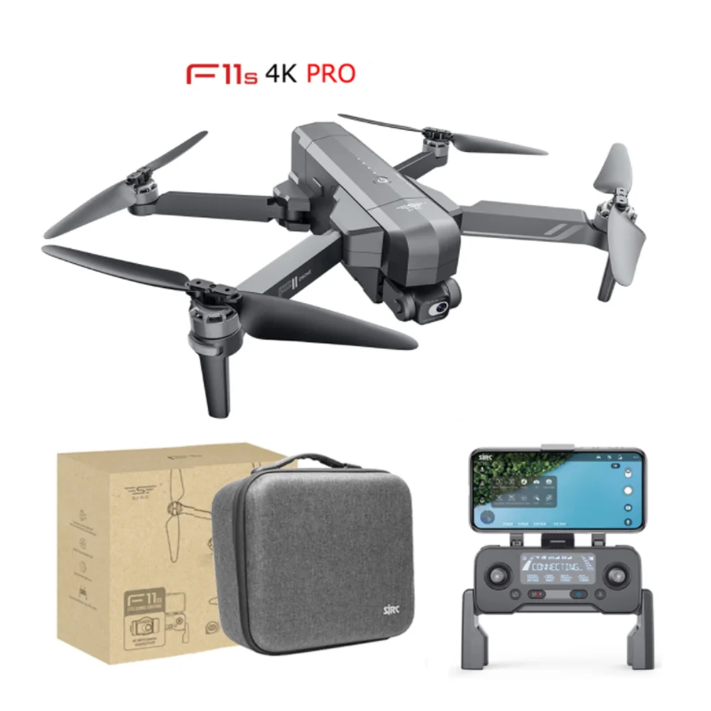 

Professional sjrc f11s 4k pro camera GPS drone with 3km brushless motor