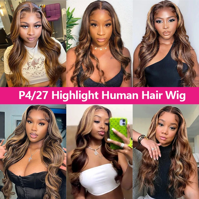 Парики женские из натуральных волос 4 Х6 дюймов без клея