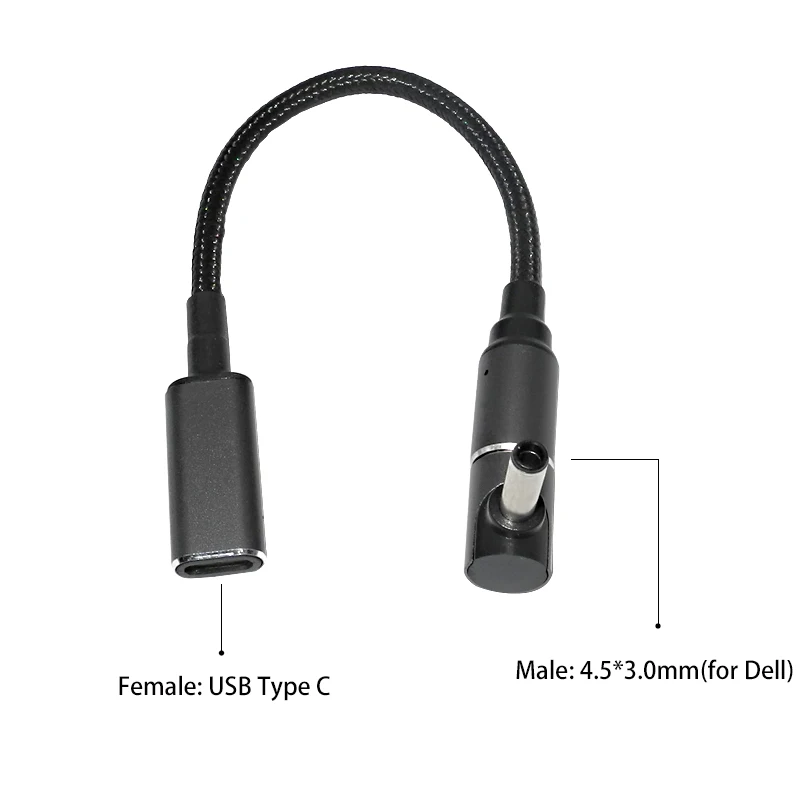 

Магнитный кабель для ноутбука Dell Inspiron 11 100 13 4,5 15SR-1528B Vostro 15 3,0, 3147 Вт, Usb Type-C PD на 7347x3568 мм