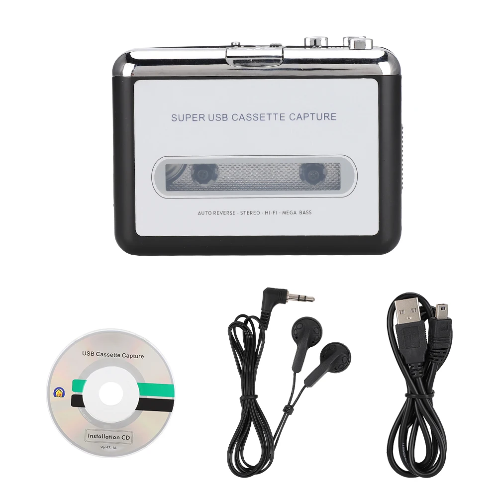 

USB Tape To MP3 Capture Converter Stereo Audio Music Player Cassette Player tape tape tape tape tape tape tape tape