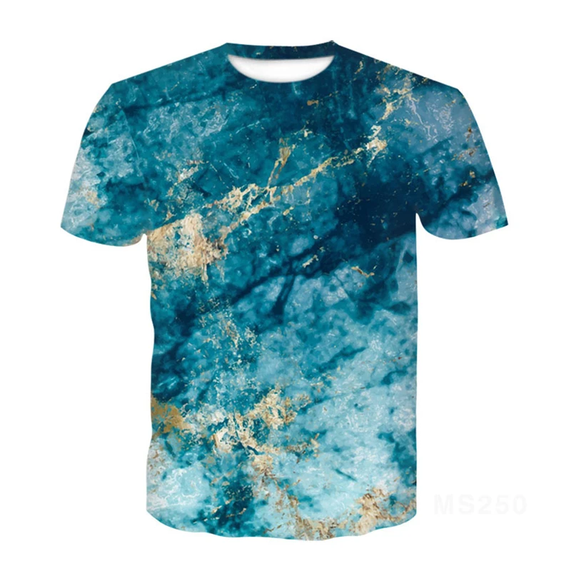 

Футболка мужская с коротким рукавом и 3D-принтом, крутая тенниска с коротким рукавом и круглым вырезом, модная уличная одежда, лето