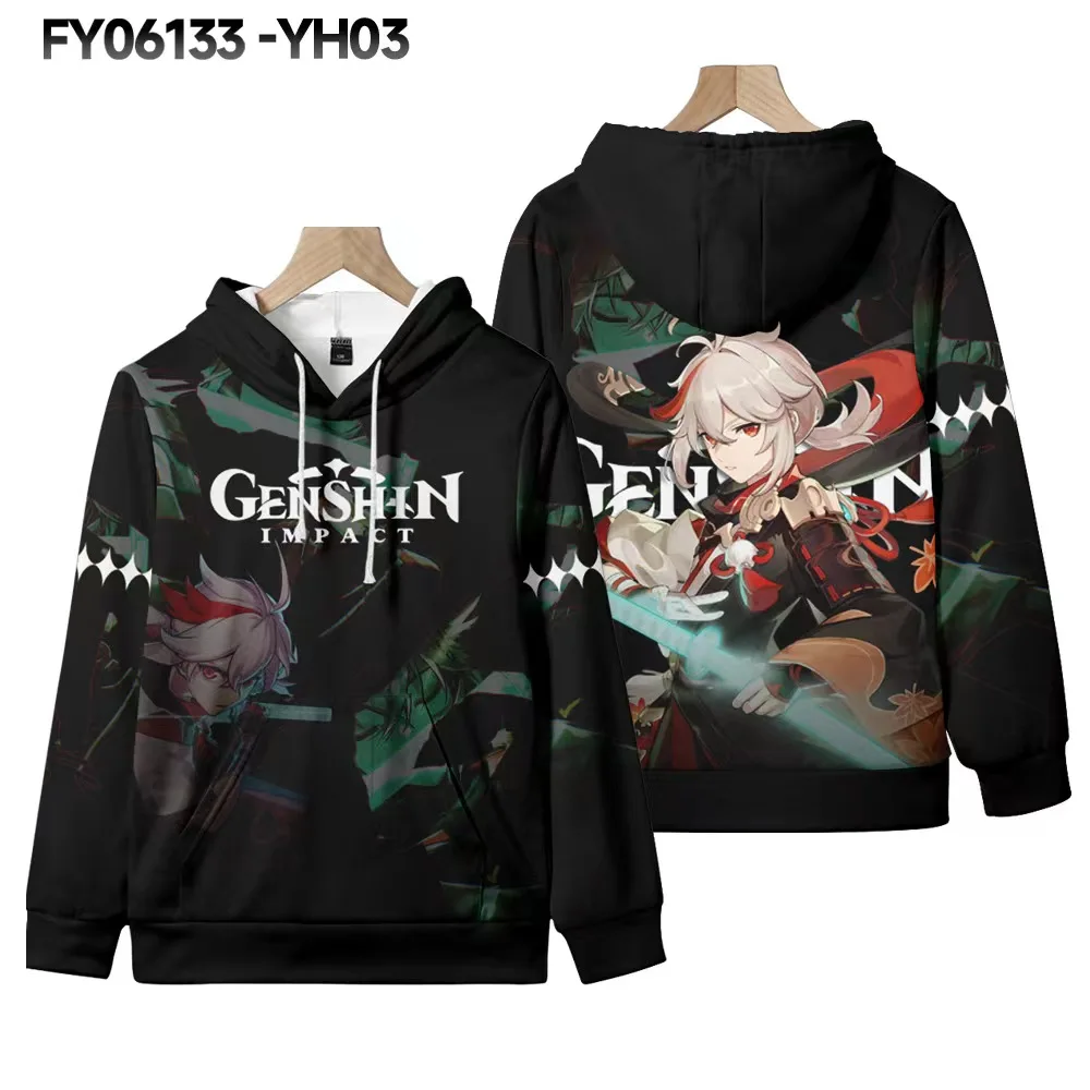 

2022 New Genshin Impact Games 3D Printing Men's Hoodie Fashion High Street Ladies Sweatshirt Harajuku Unisex Casual Pullovers
