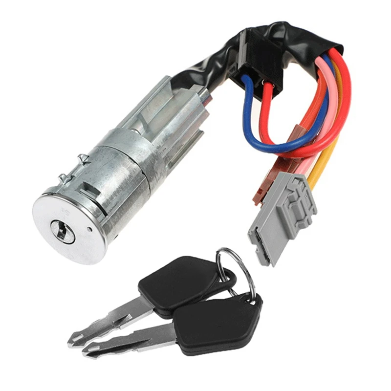 

252521 2525.21 Car Ignition Lock Switch With 2 Keys Ignition Start Up For Citroen Peugeot 106 9790461580 9790486480