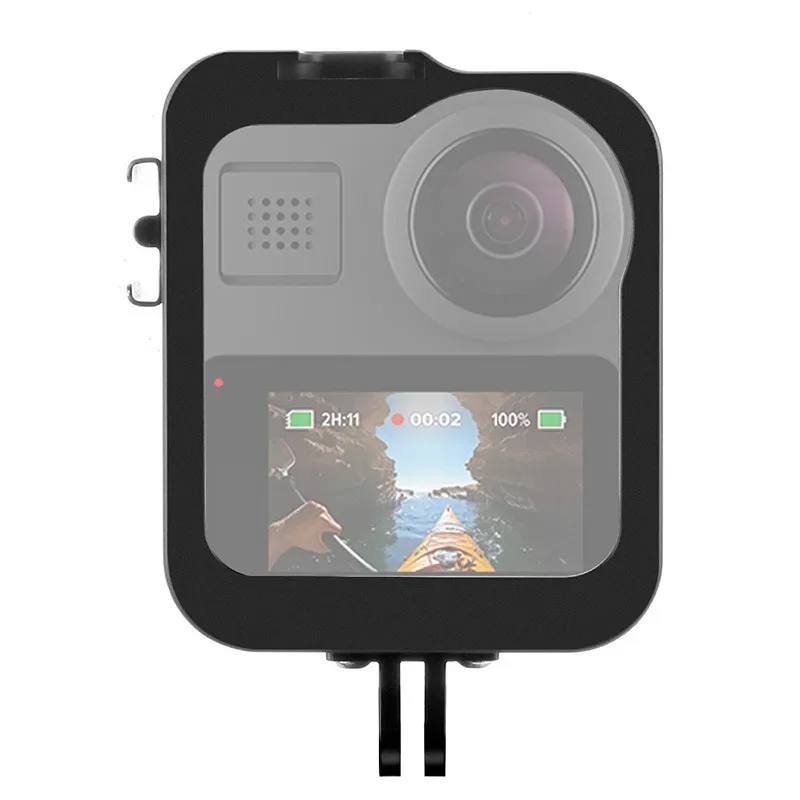 Алюминиевый защитный чехол с ЧПУ панорамная клетка для камеры VR 360 рамки Gopro Max