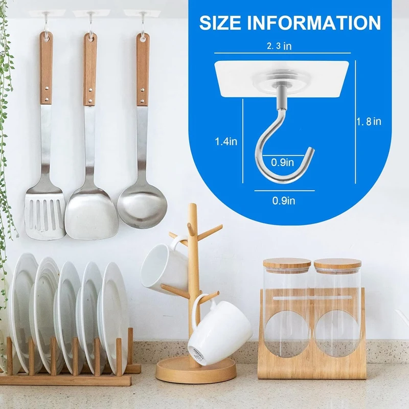 Без сверла Потолочный подвесной крючок Ветряные колокольчики Крючки для