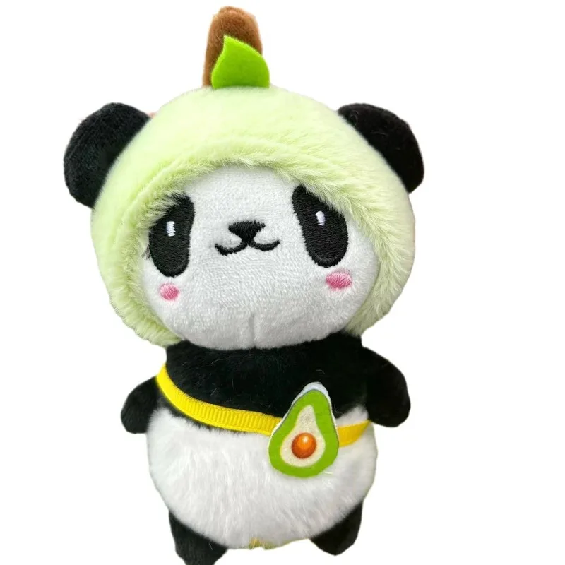 Плюшевая игрушка в виде панды с фруктами милый брелок подвеска пары пар
