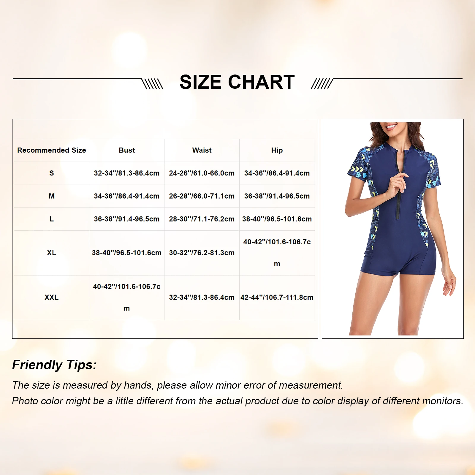 Women One Piece Swimwear Rash Guard Pool Beach Surfing Bathing Diving Jumpsuit Breathable Slim Stretchy Zipper Closure Bodysuit