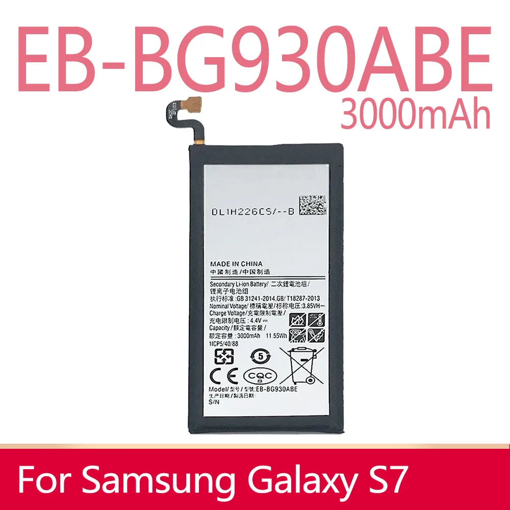 Оригинальный аккумулятор SIYAAA для Samsung Galaxy S5 S6 Edge Plus S7 S8 S9 S10 J7 Note 2 Ace G935 G9250 - купить