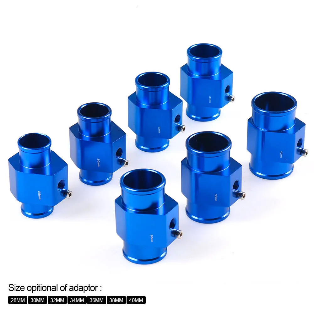 

Water Hose Coolant Temperature Sensor Hose Adapter For Sensor 26mm 28mm 30mm 32mm 34mm 36mm 38mm 40mm Universal Blue